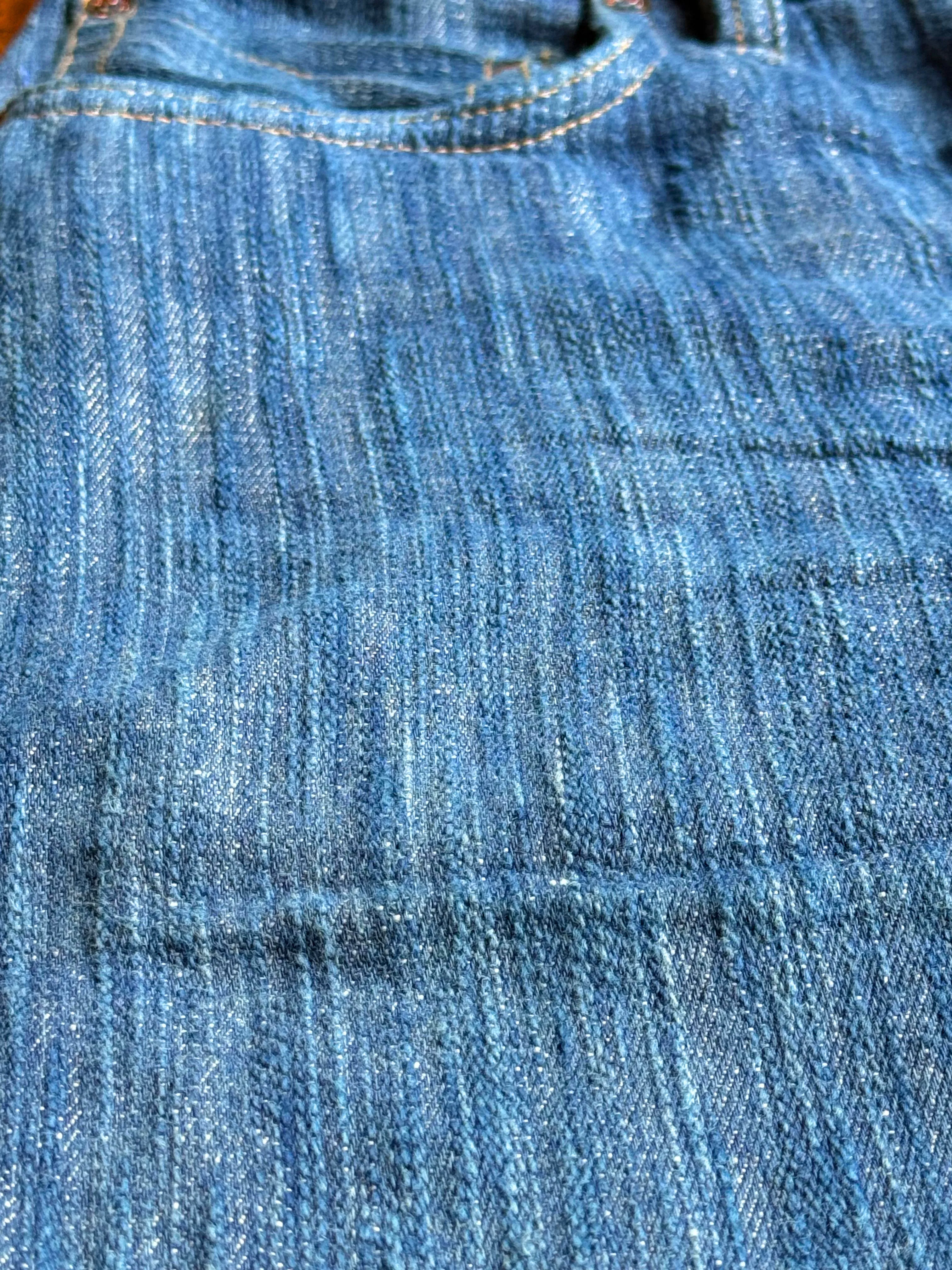 Greaser 12 oz Handloom Natural Indigo Dyed Denim