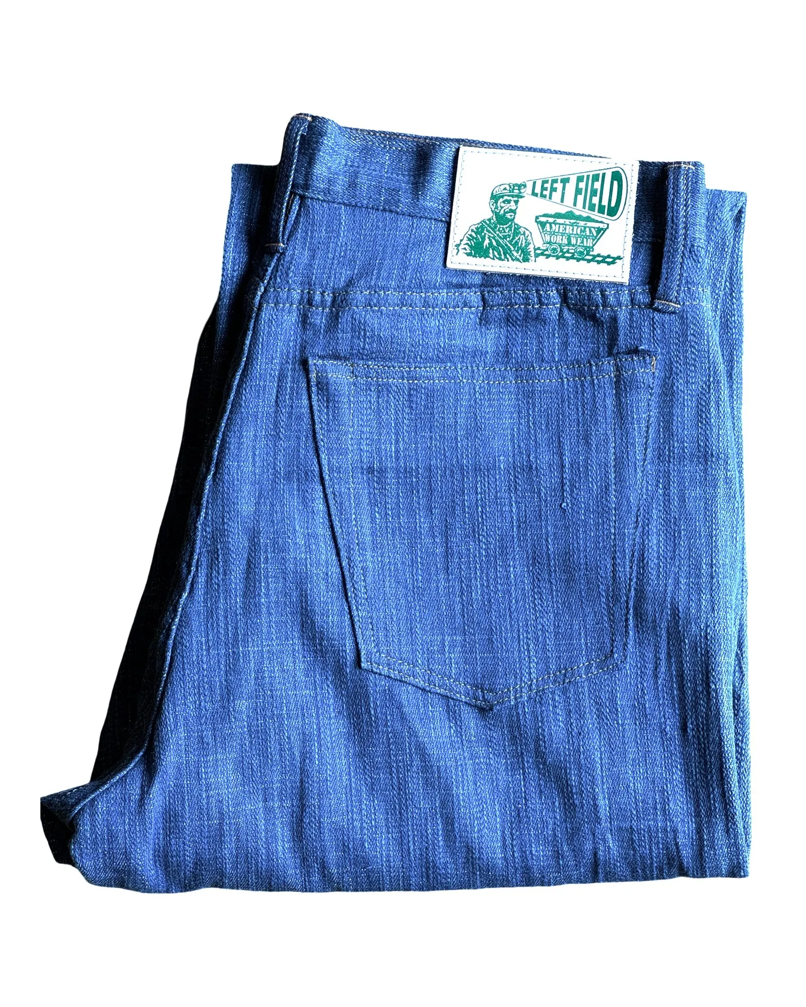 Greaser 12 oz Handloom Natural Indigo Dyed Denim