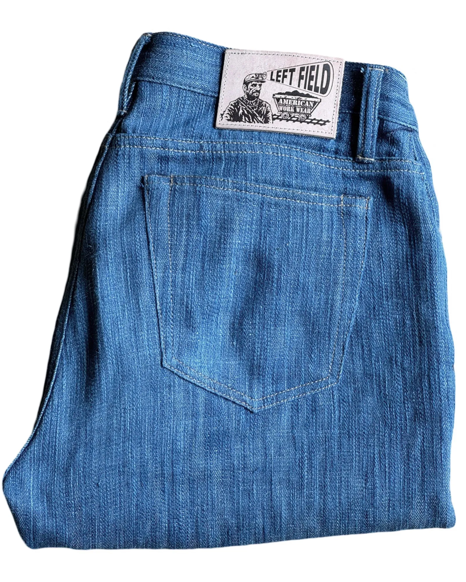 Greaser 12 oz Handloom Natural Indigo Dyed Denim