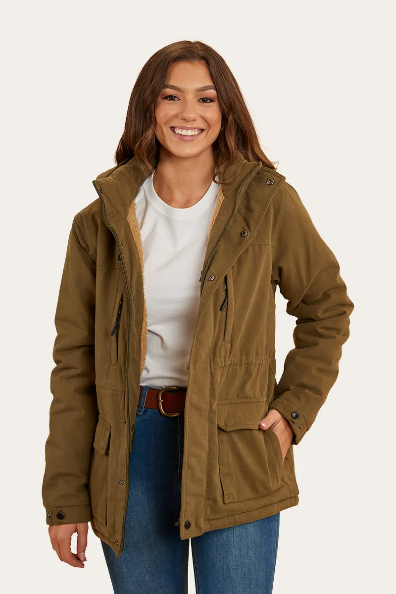 Hadley Womens Jacket - Military Green