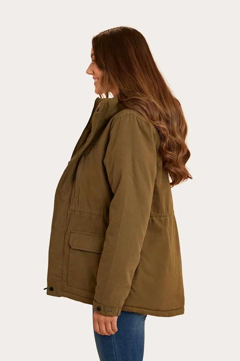 Hadley Womens Jacket - Military Green