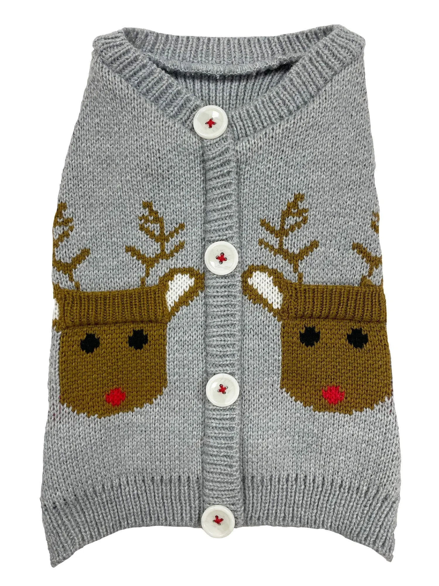 Happy Pet Dog Reindeer Cardigan