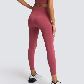 High Waist Yoga Butt Lift Legging - Sport Seamless Solid