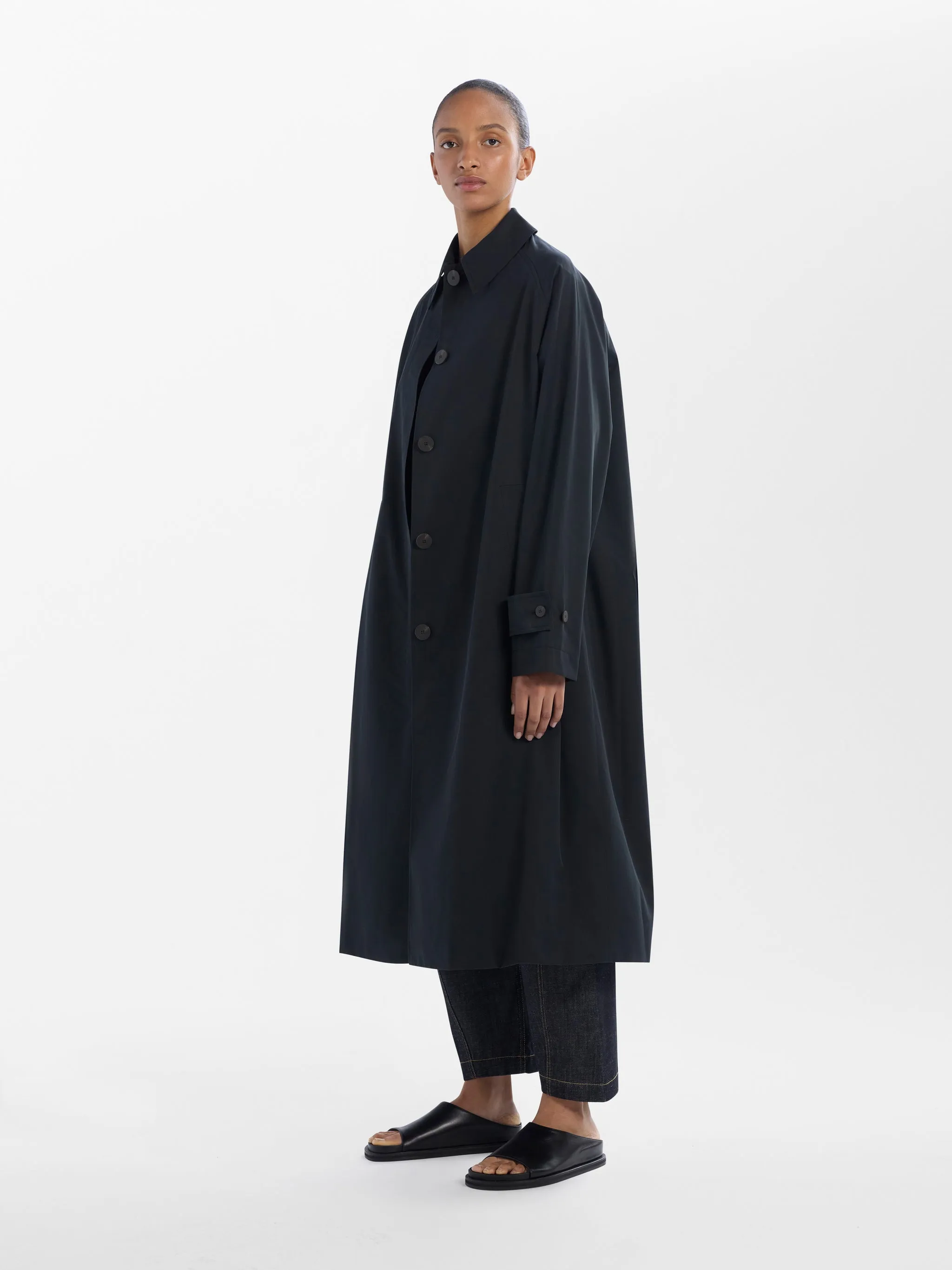 HOLIN COAT - DARK NAVY