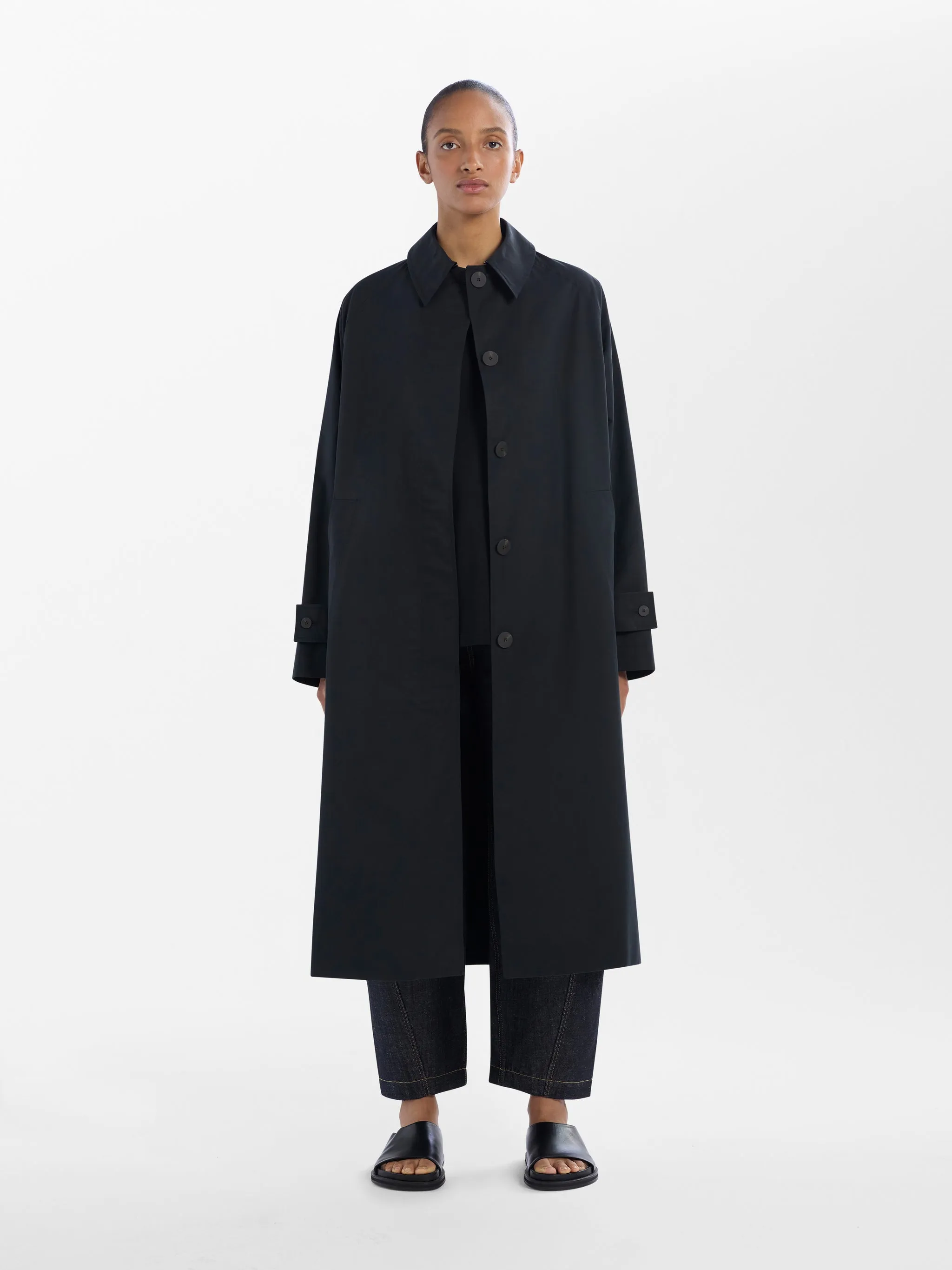 HOLIN COAT - DARK NAVY