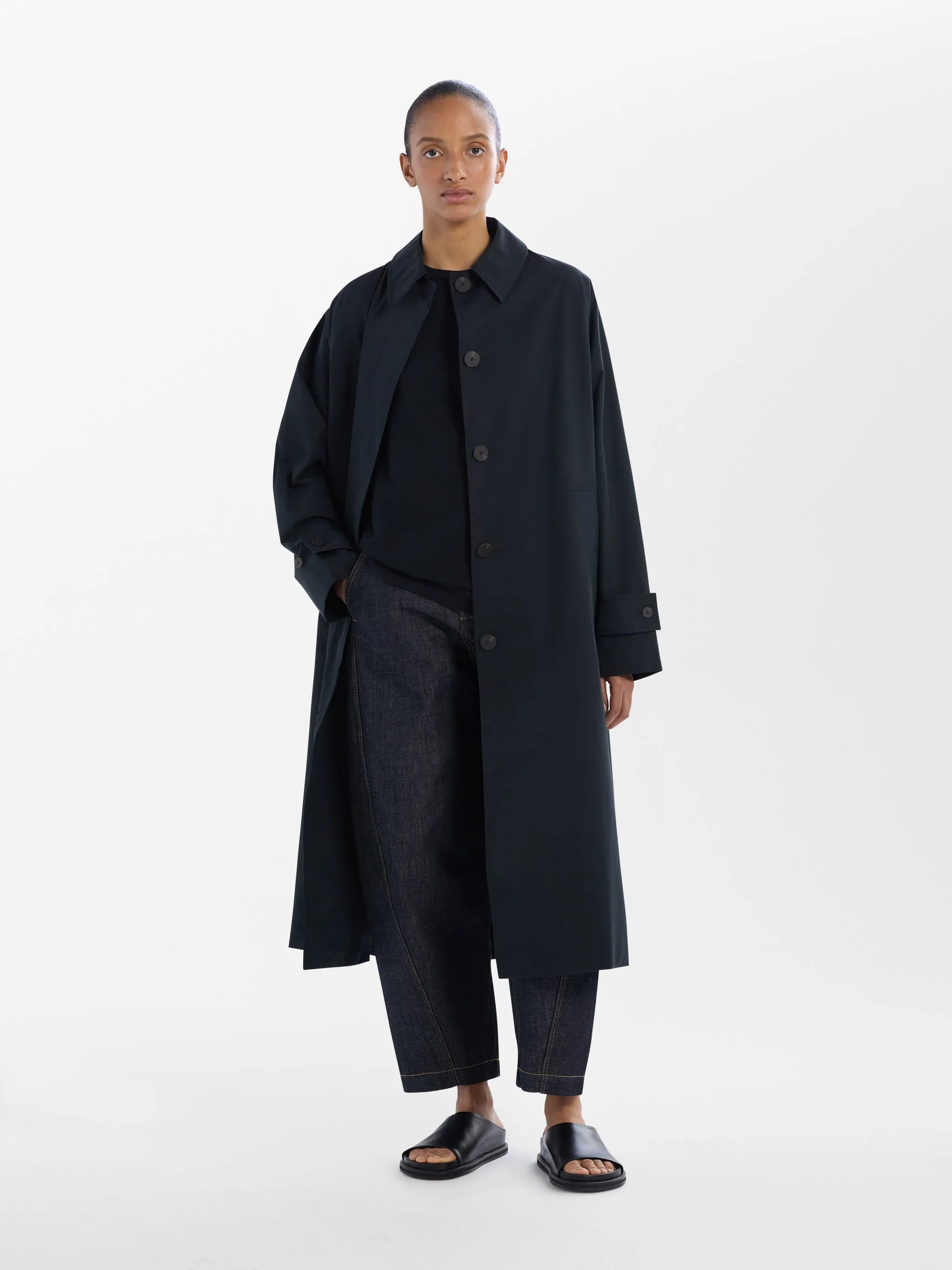 HOLIN COAT - DARK NAVY