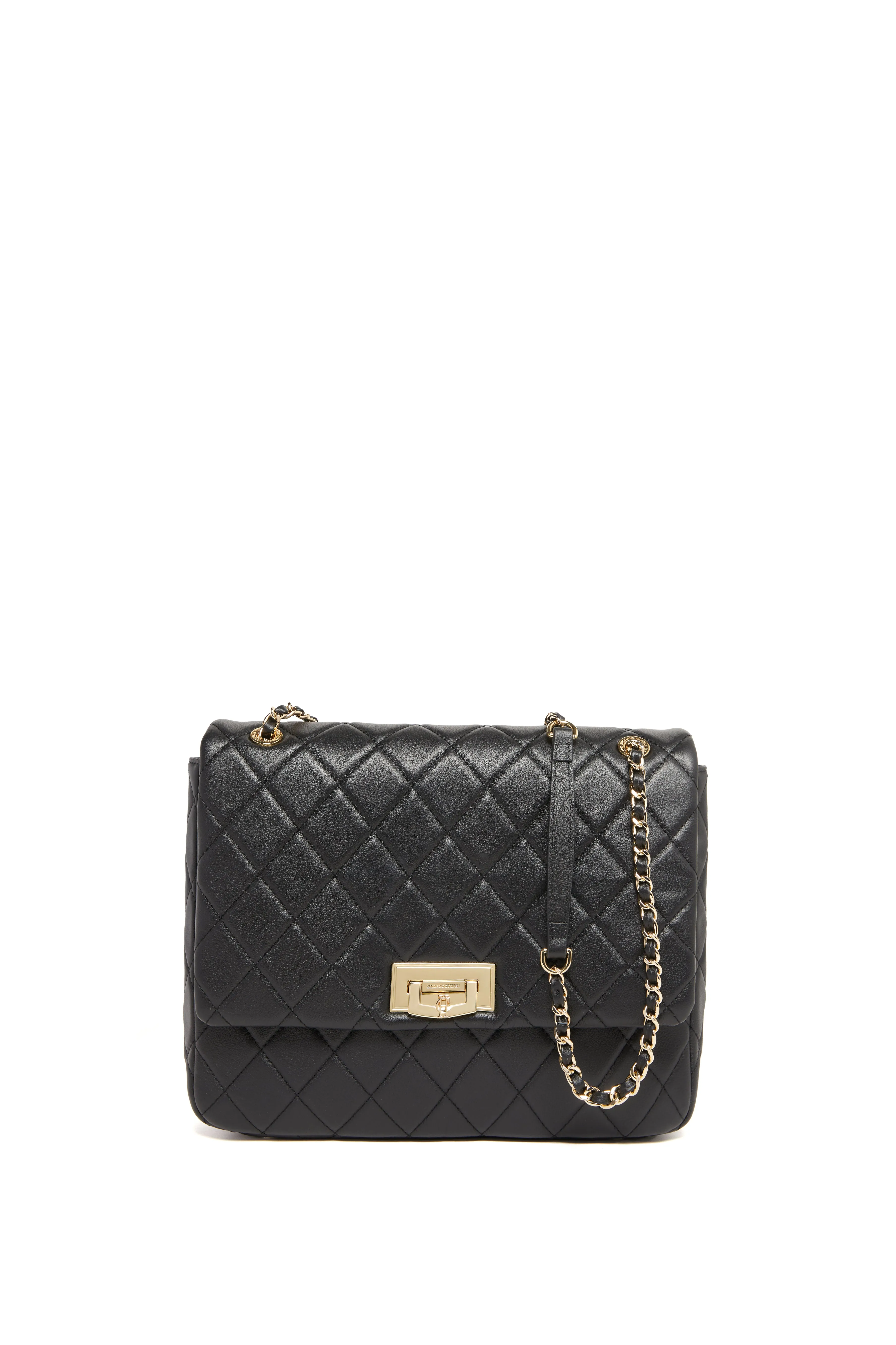 Holland Cooper Quilted Soho Bag in Black