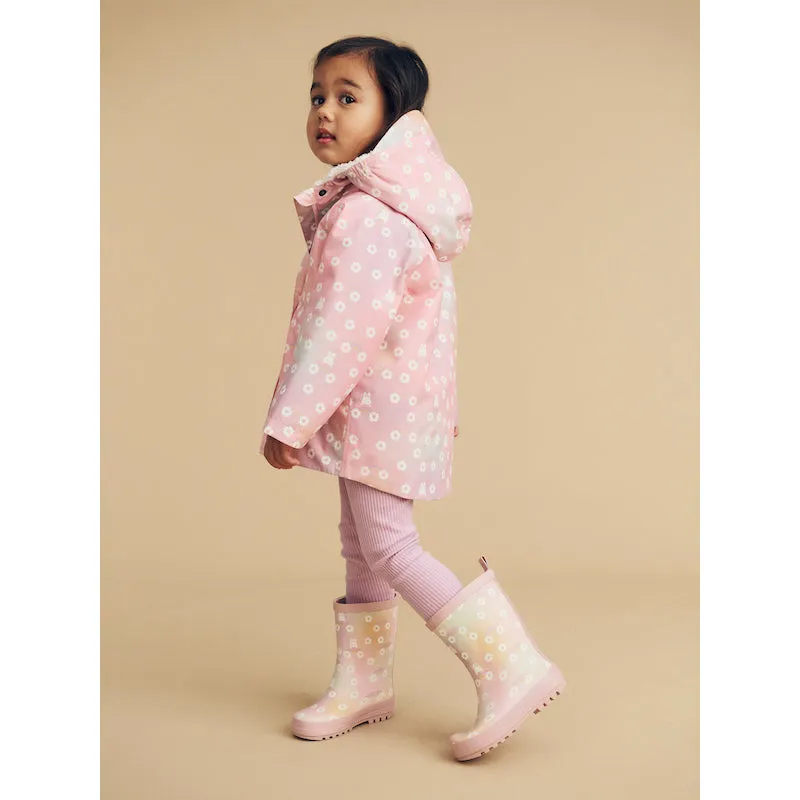 Huxbaby Rainbow Bunny Raincoat