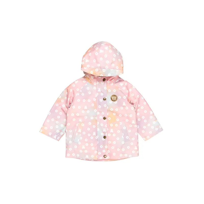 Huxbaby Rainbow Bunny Raincoat