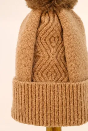 Ingrid Bobble Hat in Oatmeal by Powder