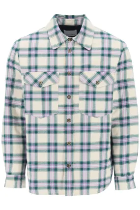 Isabel marant 'marayan' flannel overshirt