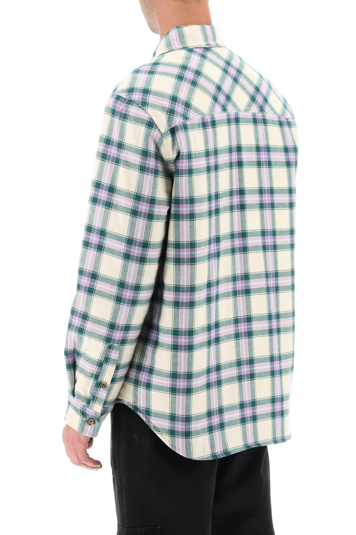 Isabel marant 'marayan' flannel overshirt