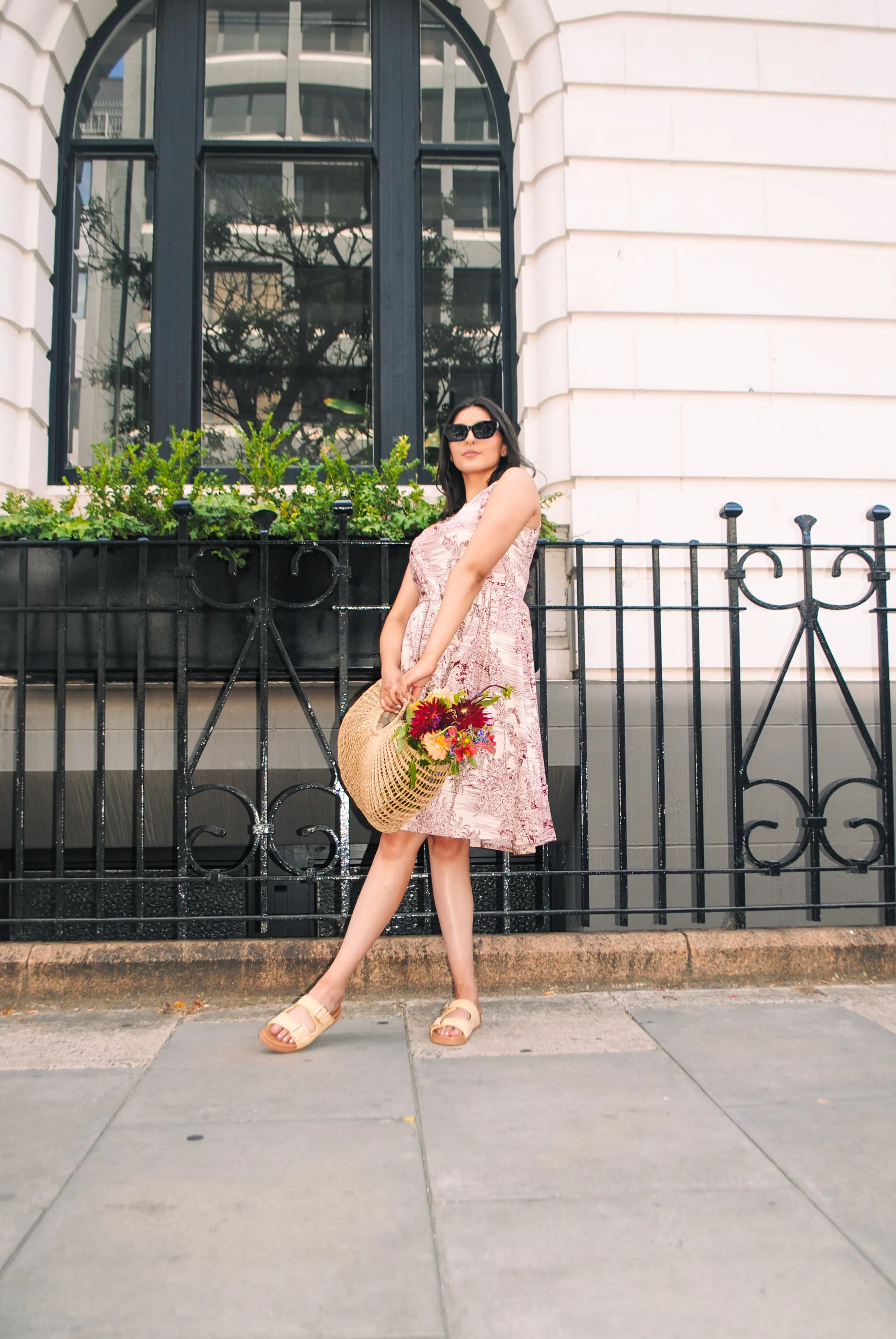 Isabella  Dress - Tiger Print Jewel Red