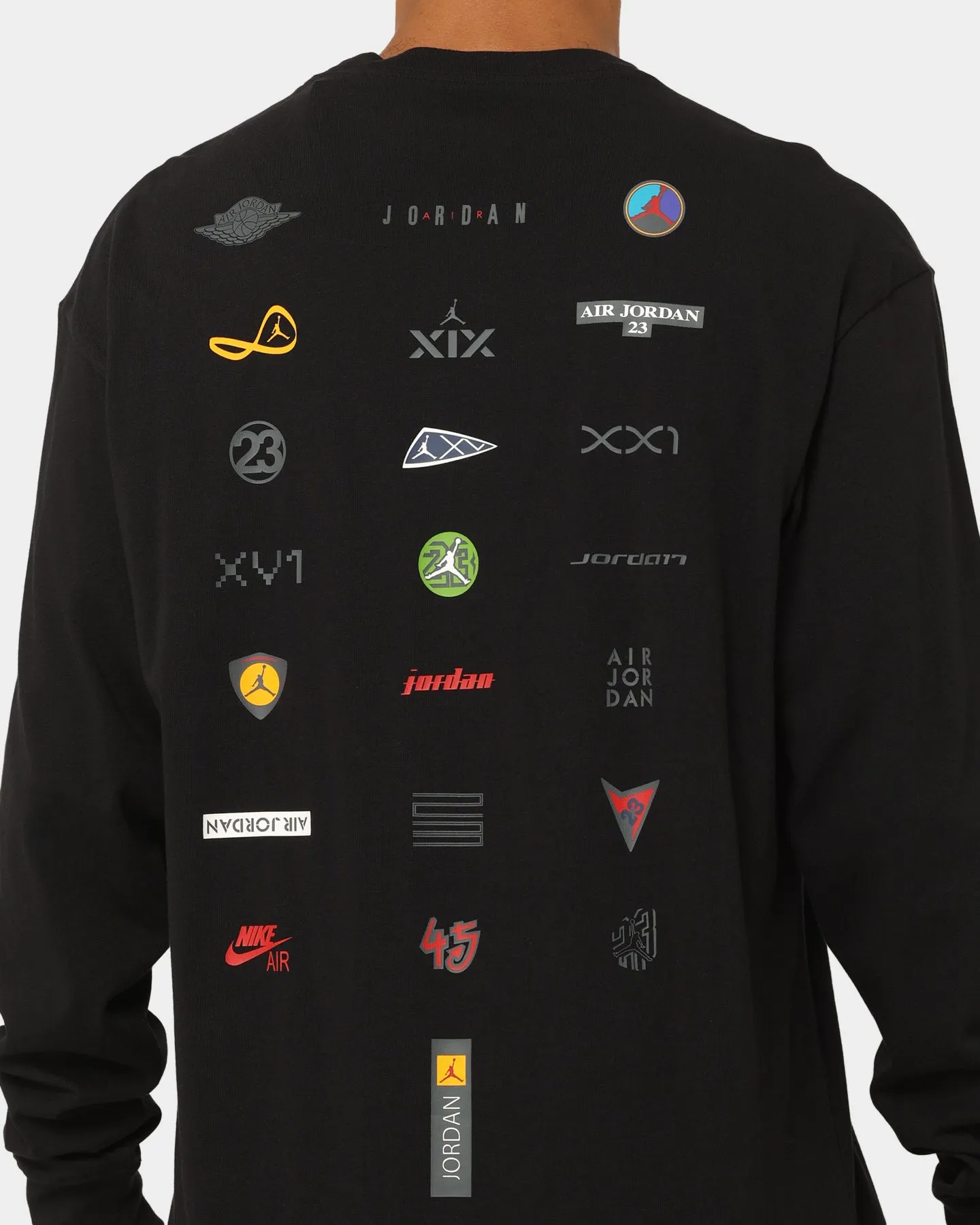 Jordan Flight Heritage 85 Graphic Crewneck Black