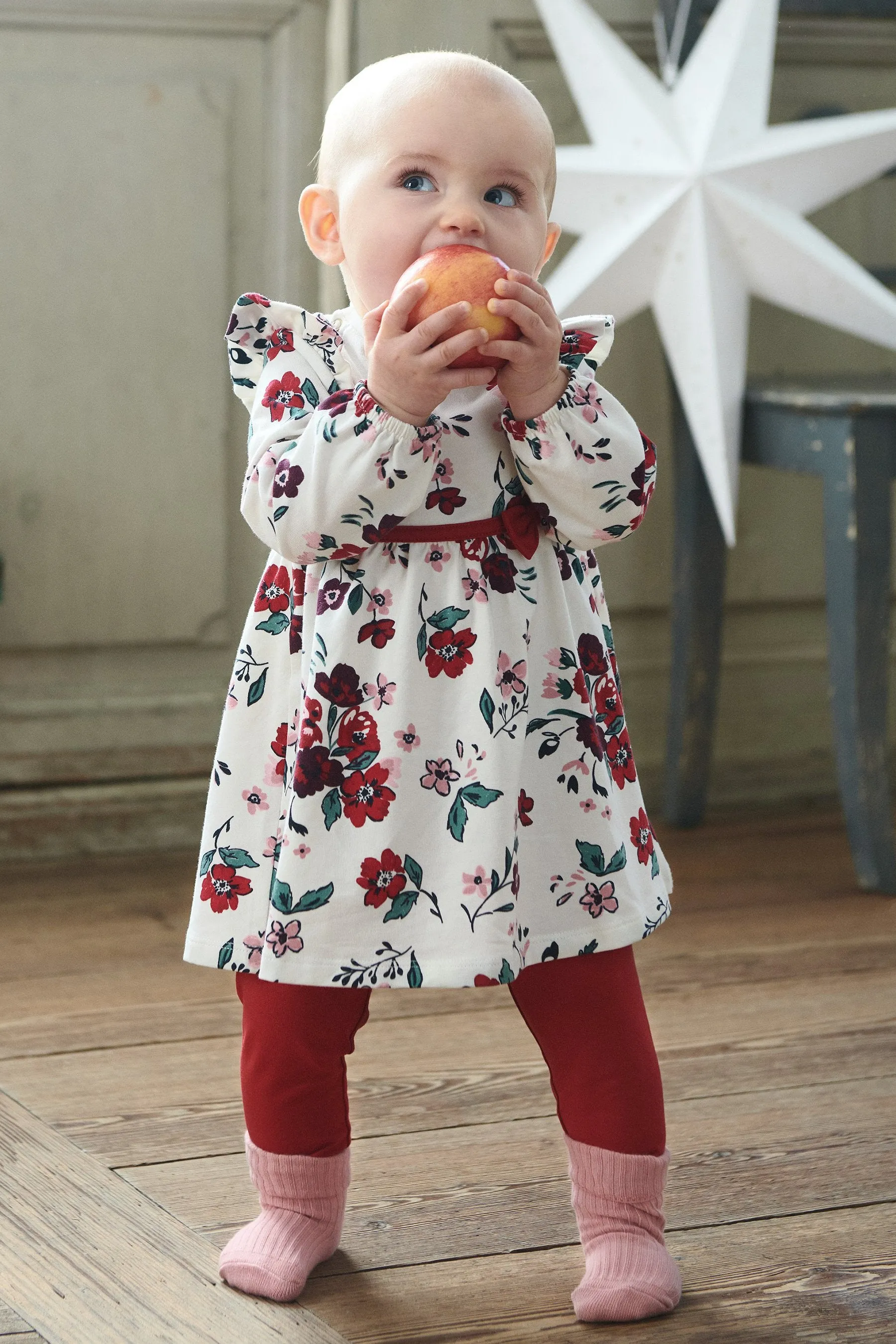 Kids Organic Cotton Floral Dress