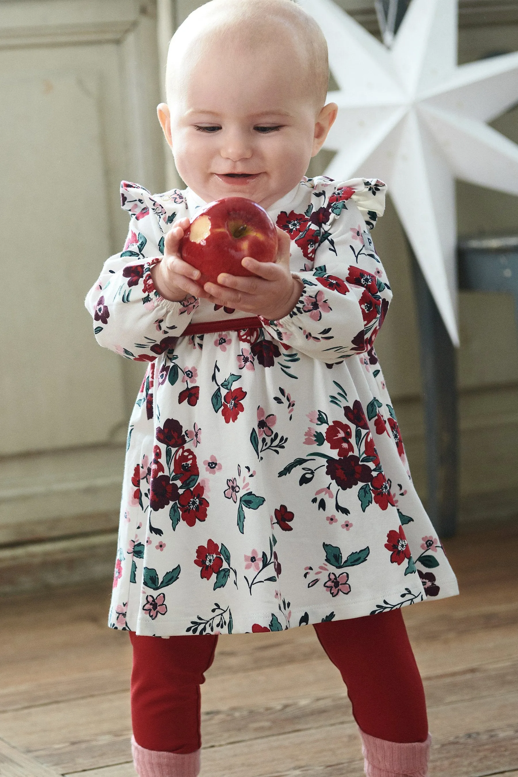 Kids Organic Cotton Floral Dress