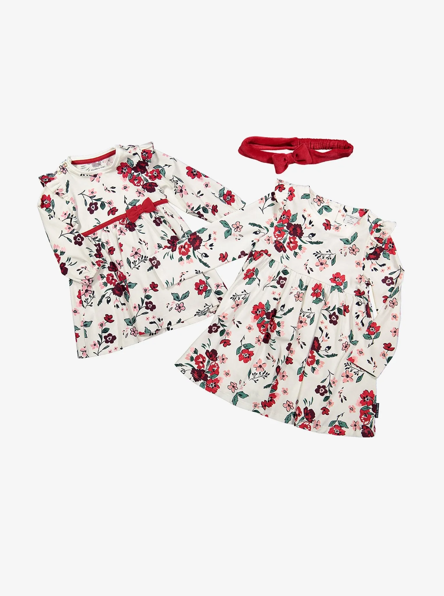 Kids Organic Cotton Floral Dress