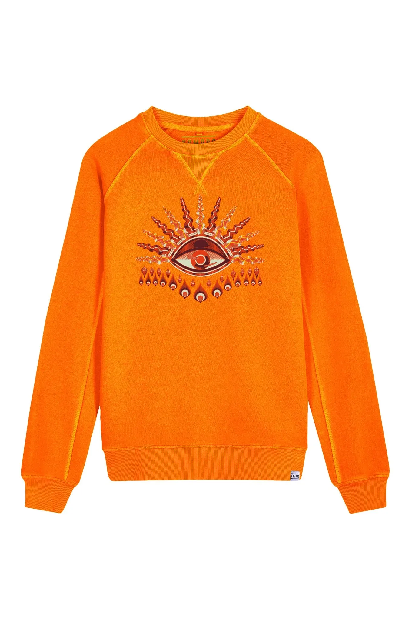 KOMODO'S EYE Organic Cotton Crewneck Orange