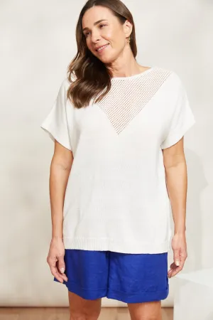 La Sable Knit Top - Opal