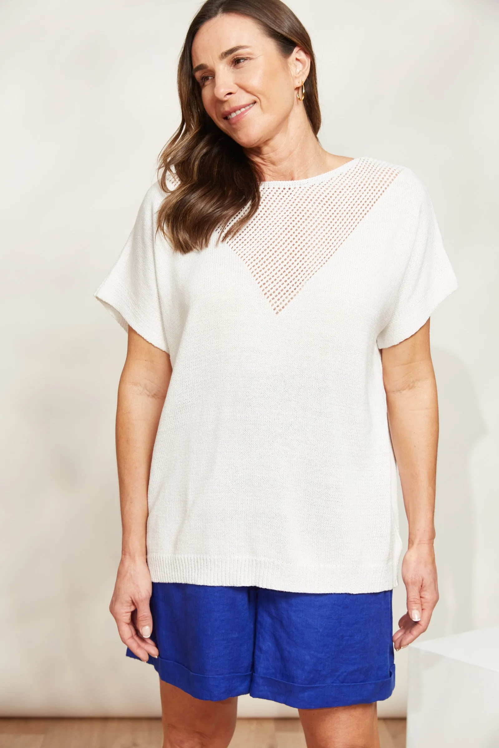 La Sable Knit Top - Opal