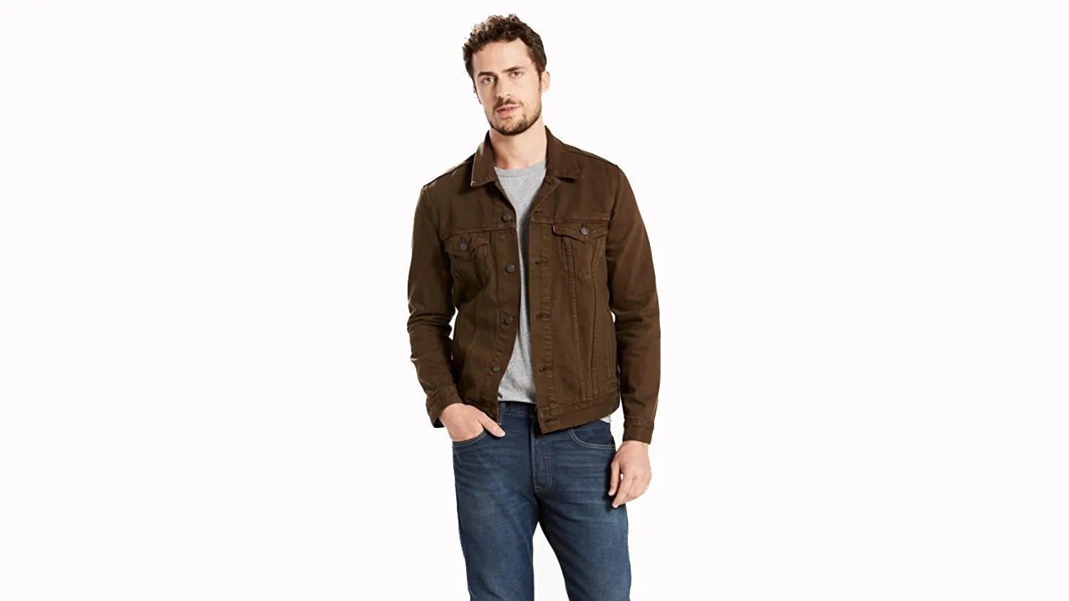 Levi's Men's The Trucker Jacket Compost