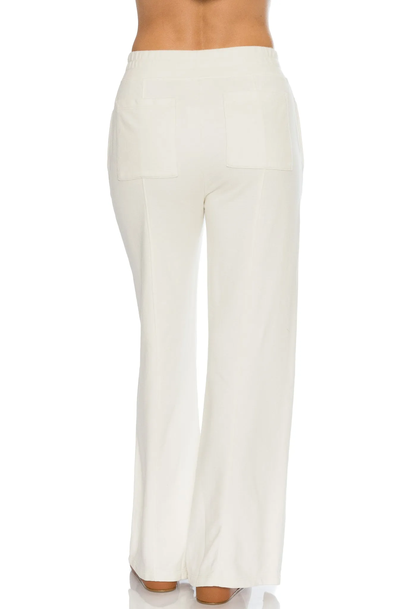 Lincoln Front Slit Knit Pant