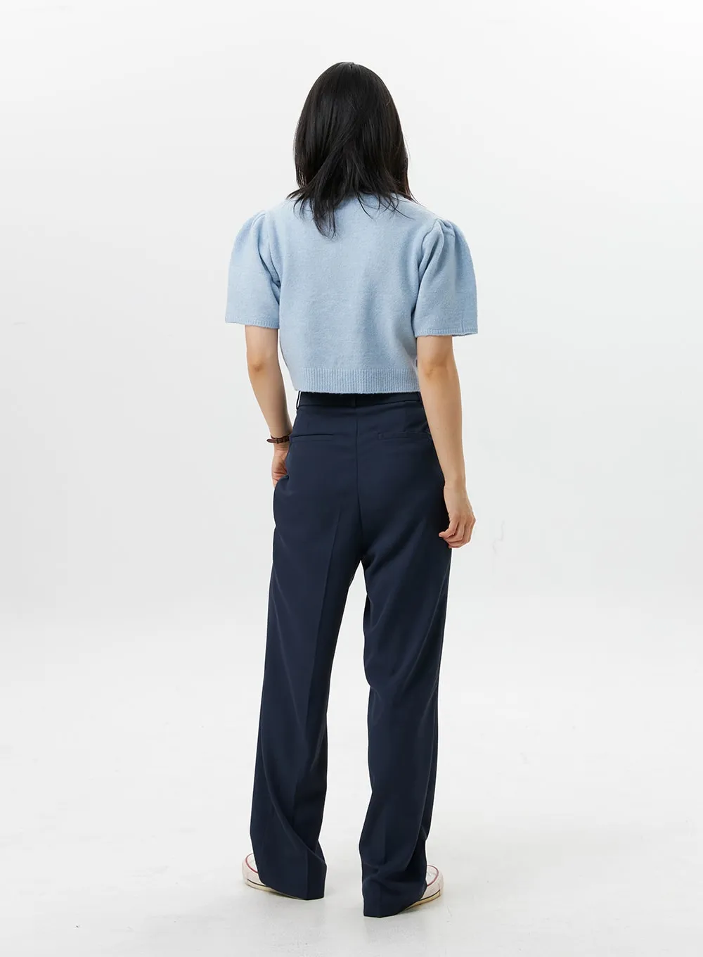 Loose-Fit Pintuck Pants OG318