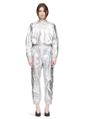 Magnlens Laurel Silver Metallic Jumpsuit