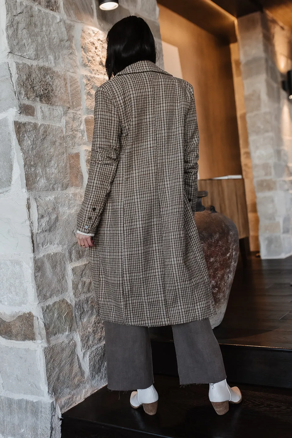 Mckenna Plaid Coat - FINAL SALE