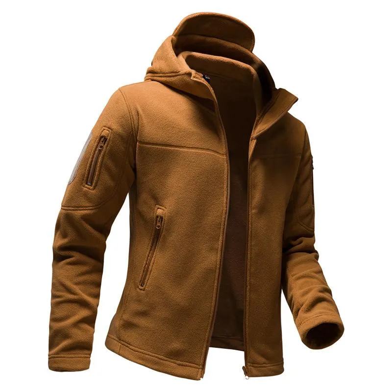 Men's Fleece Zip Pocket Hooded Sweatshirt 43497655L