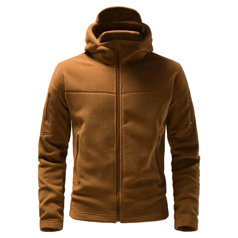 Men's Fleece Zip Pocket Hooded Sweatshirt 43497655L