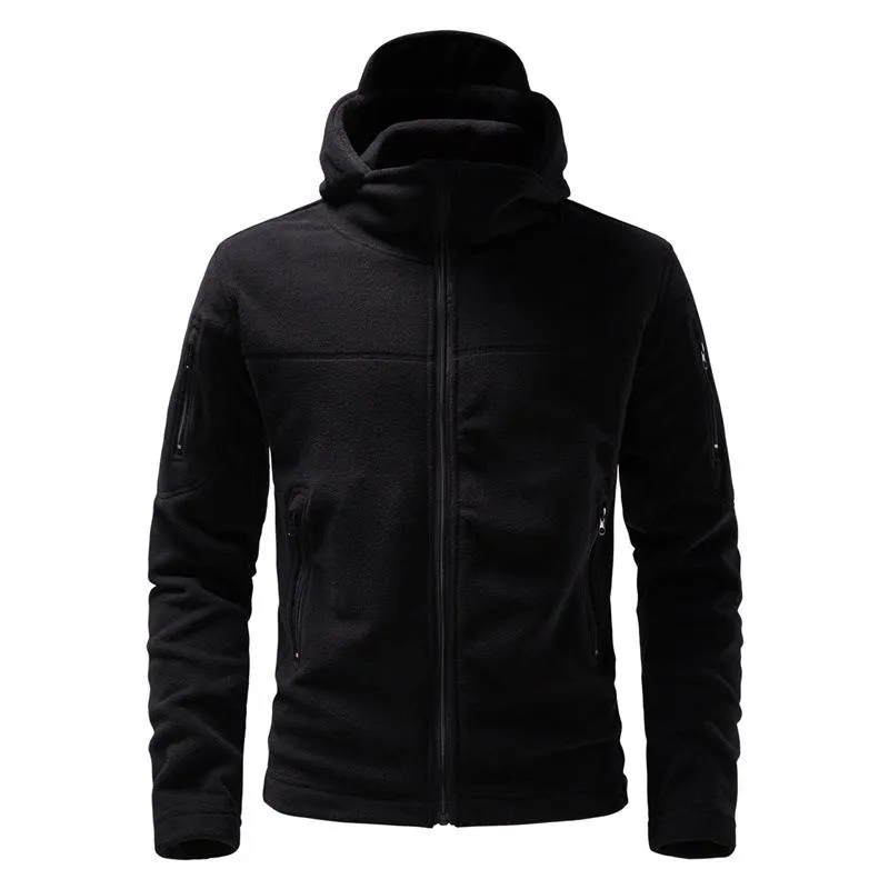 Men's Fleece Zip Pocket Hooded Sweatshirt 43497655L