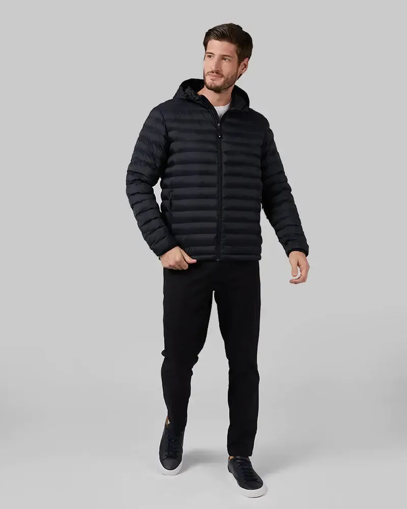 Men's Lightweight Packable Jacket - Black