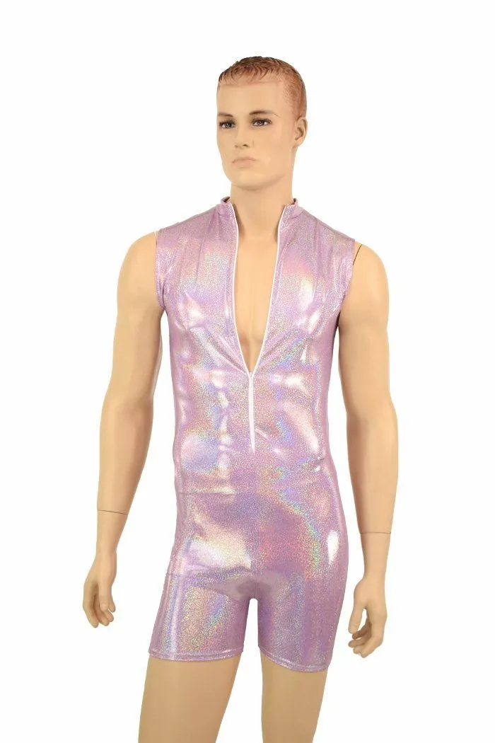 Mens Lilac "Stanley" Romper