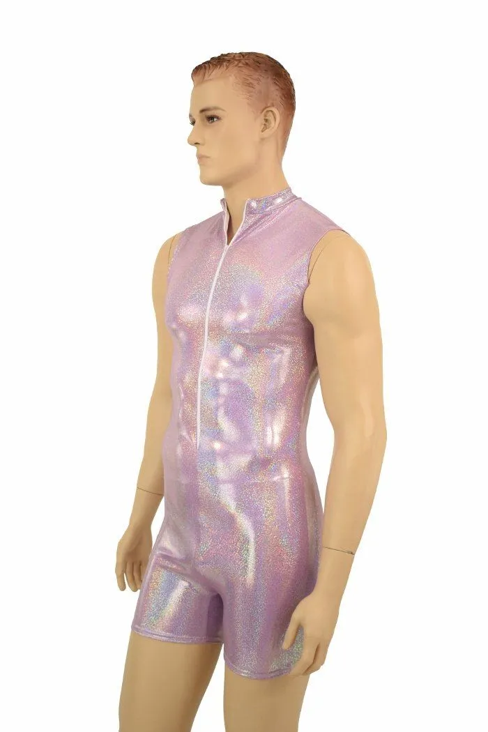 Mens Lilac "Stanley" Romper