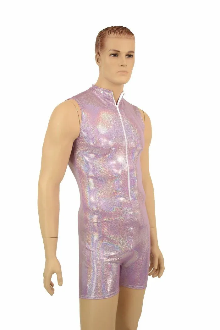 Mens Lilac "Stanley" Romper