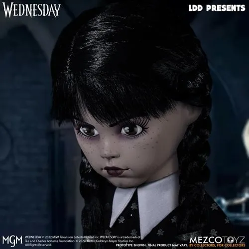 Mezco Toyz LDD Presents Wednesday Addams 10-Inch Doll