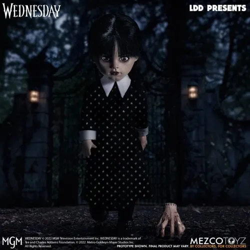 Mezco Toyz LDD Presents Wednesday Addams 10-Inch Doll