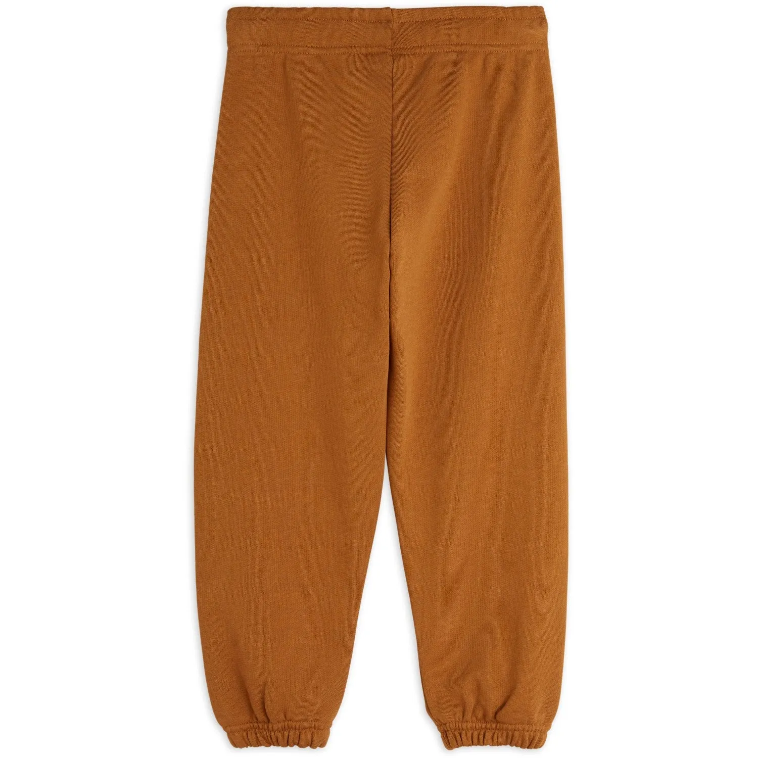 Mini Rodini Brown Plain Piping Sweatpants