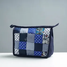 Multicolor - Patchwork Quilted Multipurpose Toiletry Bag