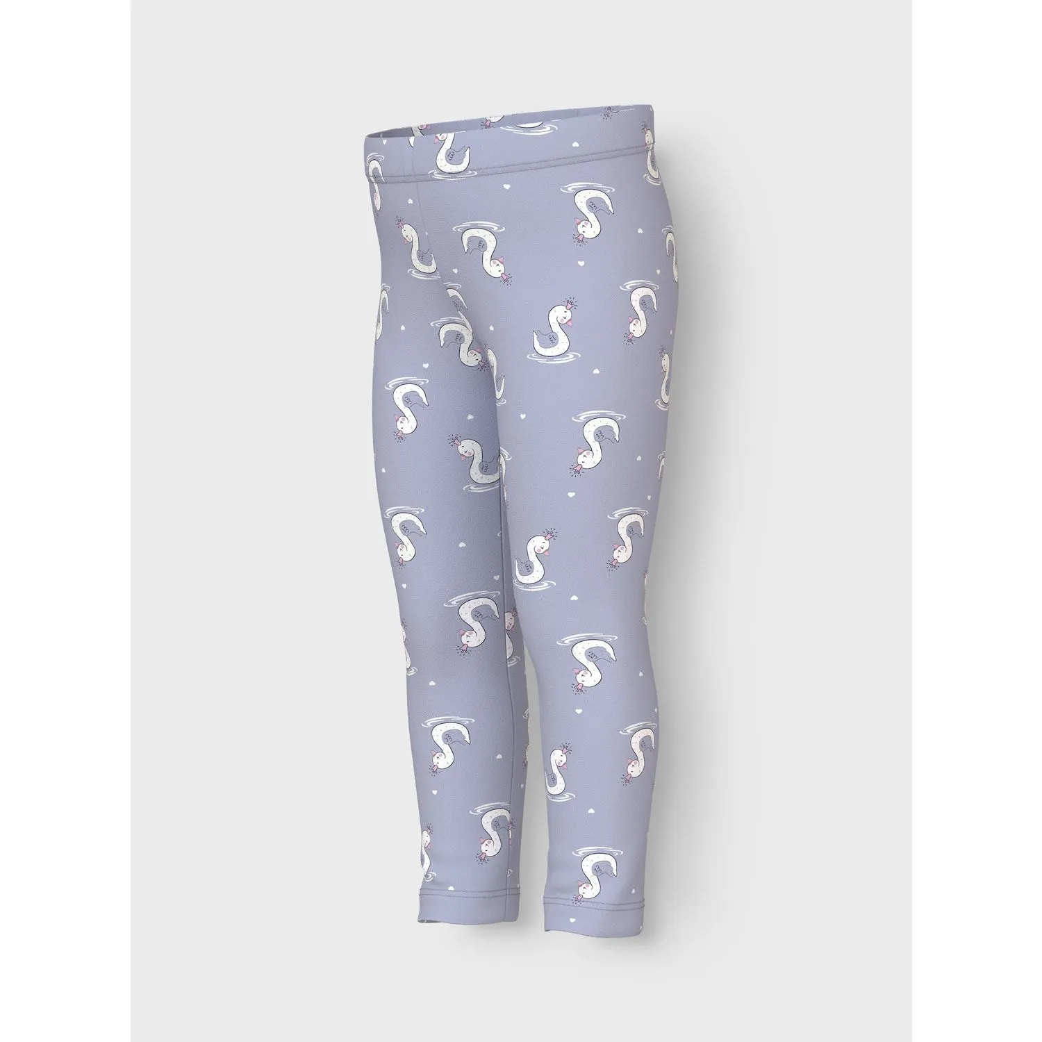 Name It Icelandic Blue Swans Davina AOP Sweat Leggings