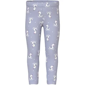 Name It Icelandic Blue Swans Davina AOP Sweat Leggings