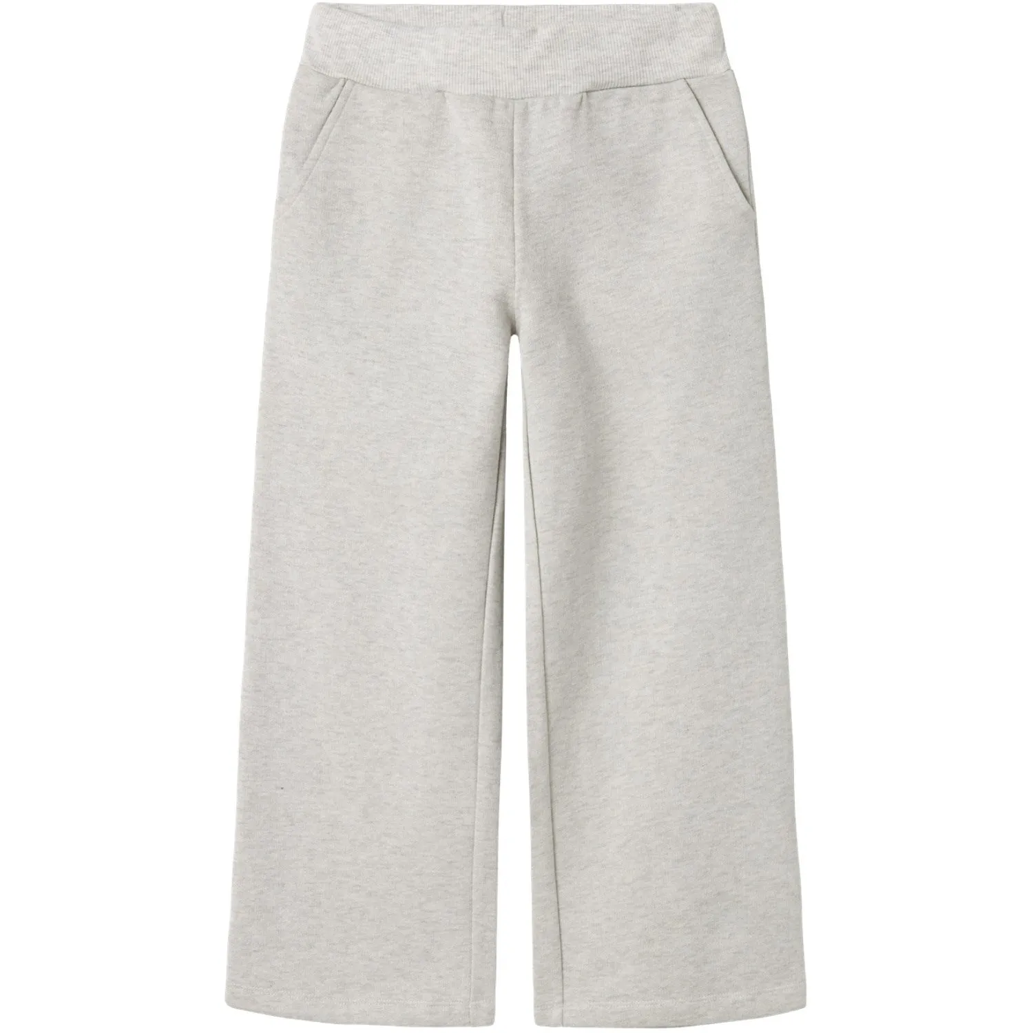 Name It Light Grey Melange Sija Wide Sweatpants