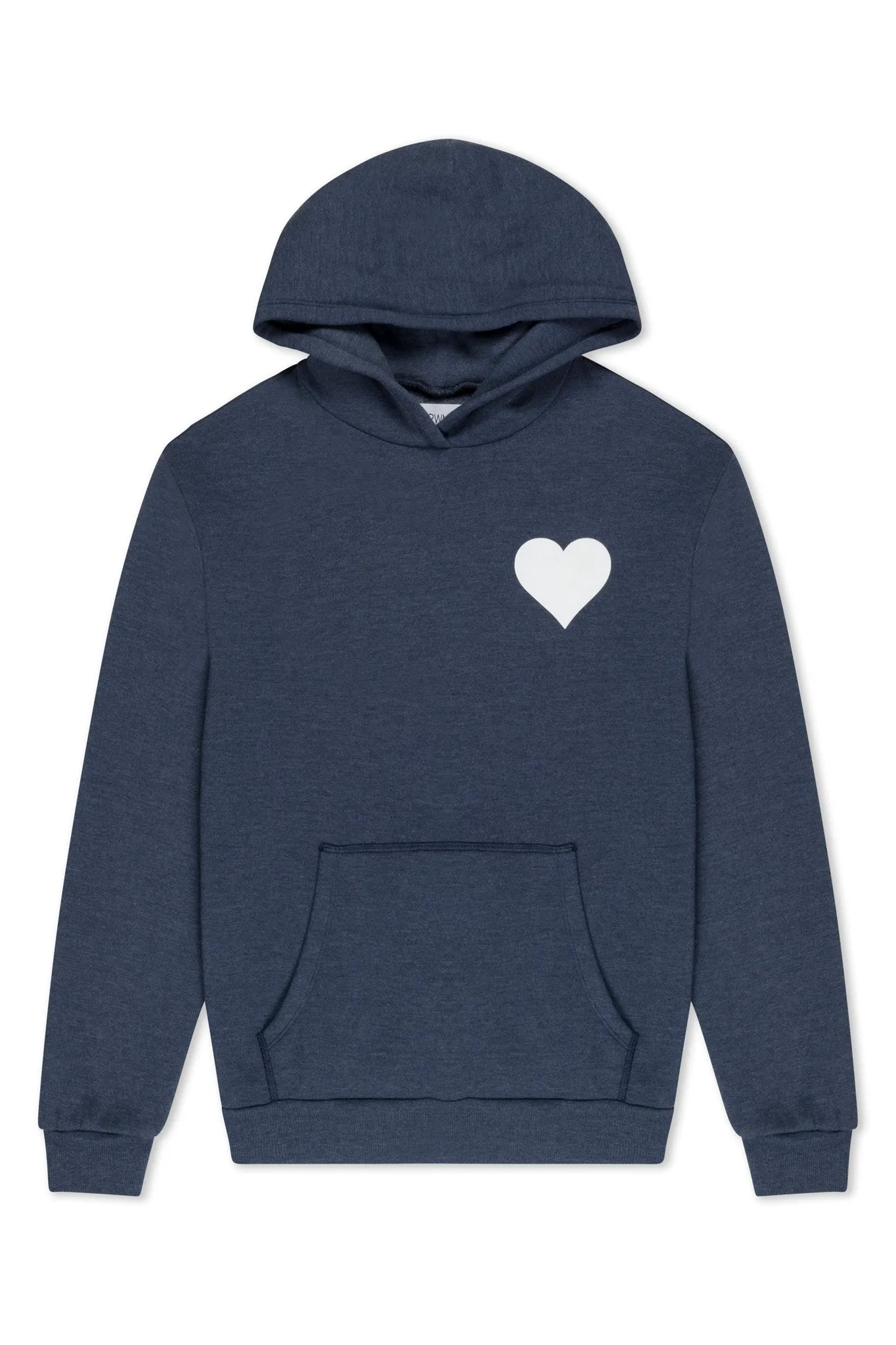 Navy Heart Hoodie