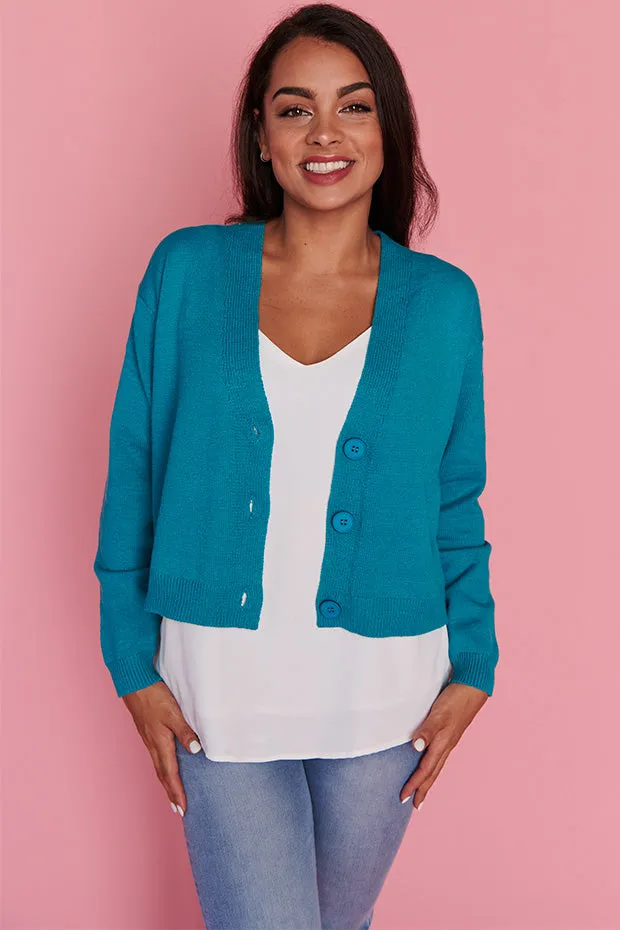 Norma Ocean Green Cardi