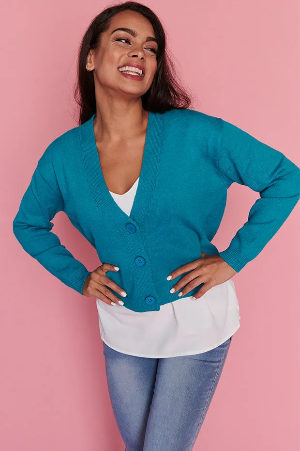 Norma Ocean Green Cardi