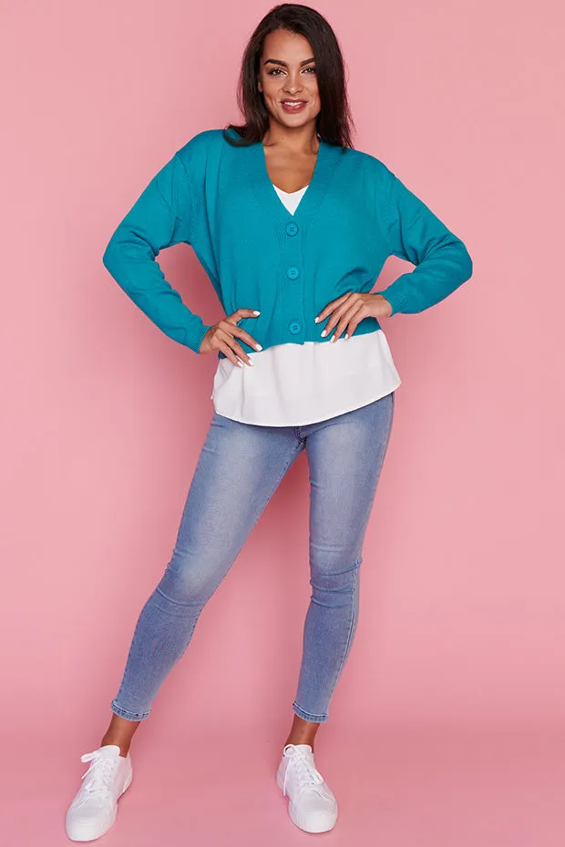 Norma Ocean Green Cardi