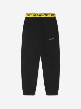 Off-White Boys Logo Industrial Joggers in Black