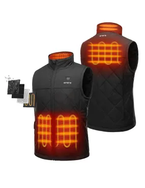 (Open-box) Men's Heated Quilted Vest (Battery Set Not Included)