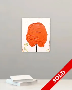 Orange Cotton Candy - Original Painting - SOLD